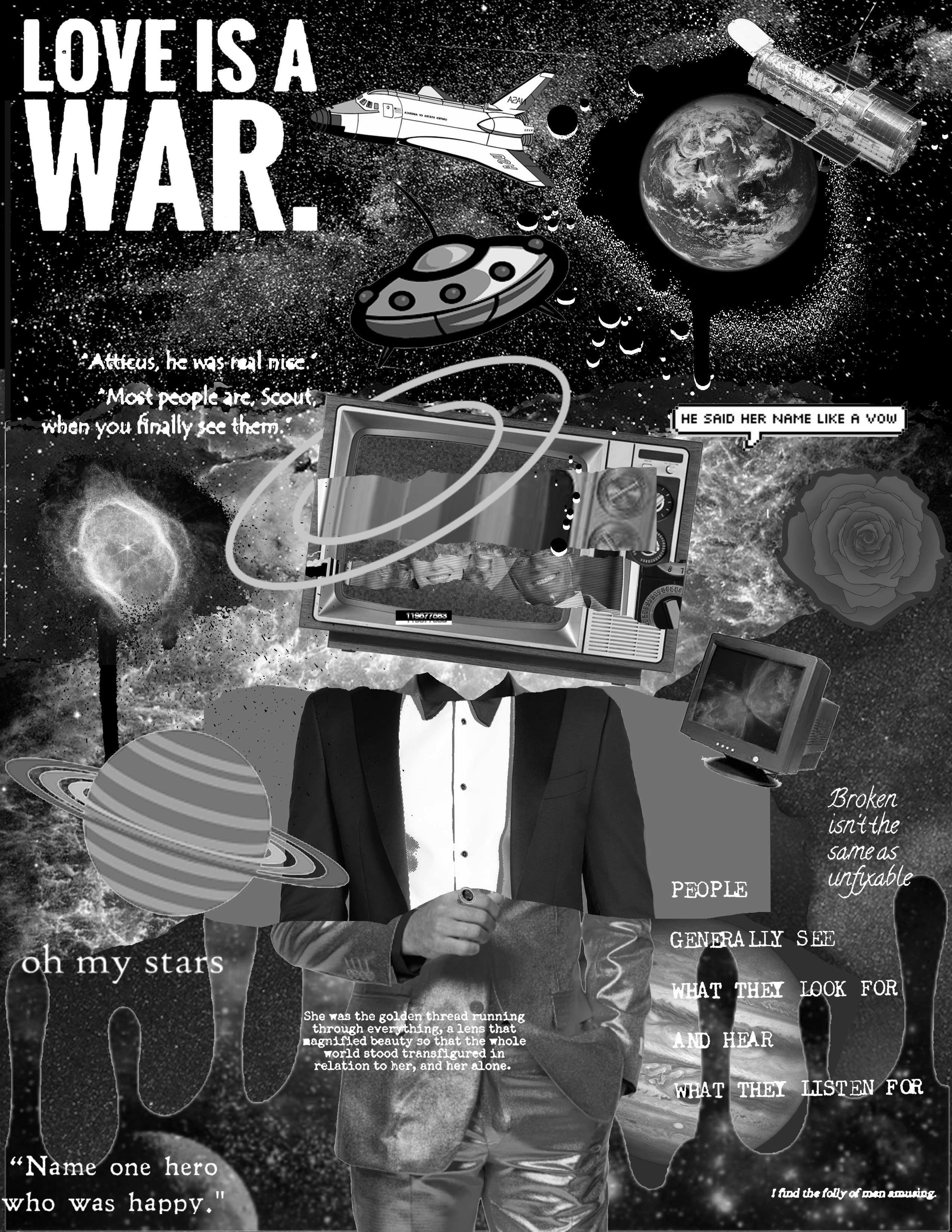 Medium Man Collage